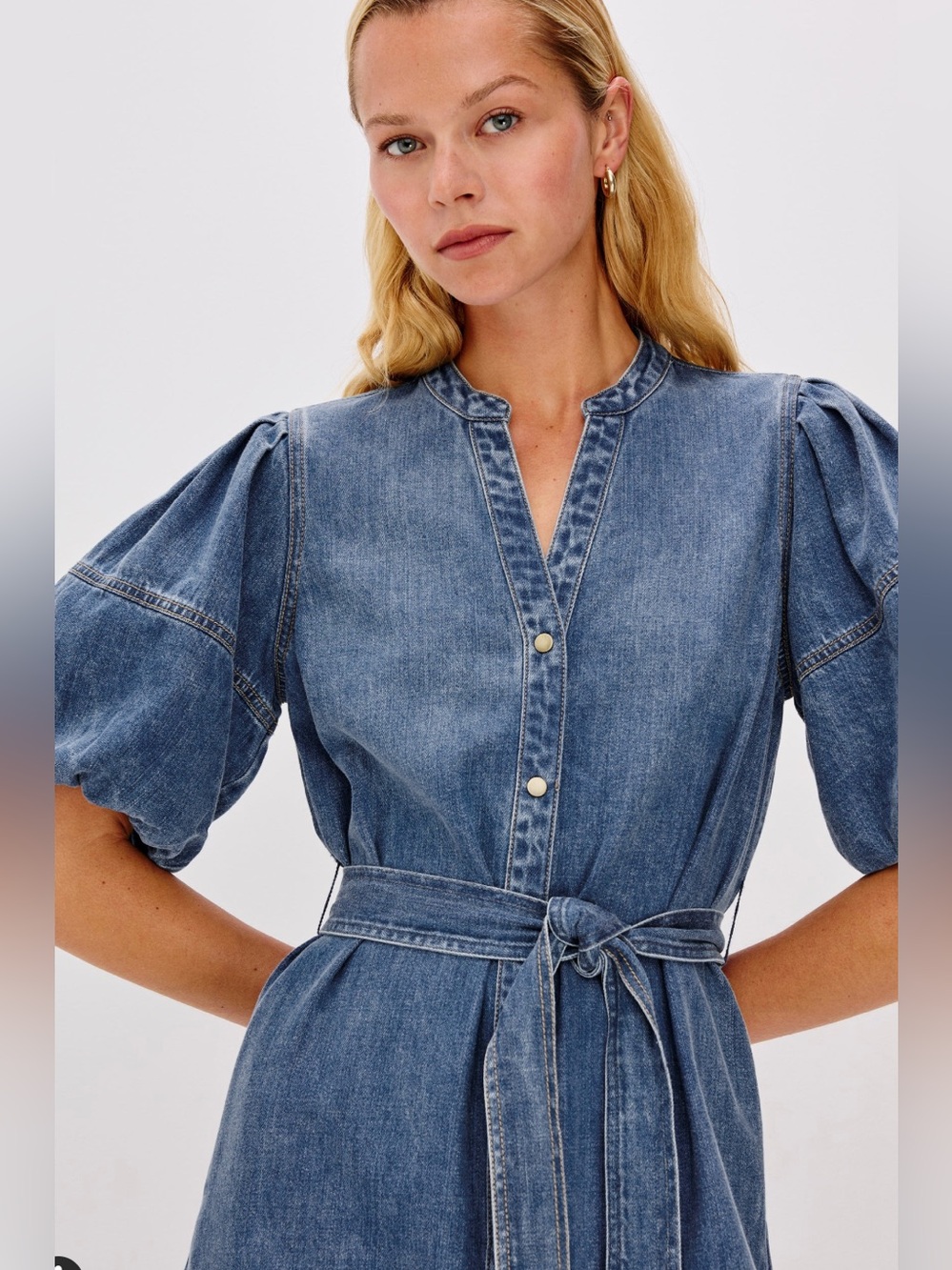 Rails Kingsley Dress Antique Blue Size XS NWT - Picture 2 of 15